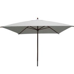 Ombrelone Quadrado 300x300cm - Branco - Bel Fix