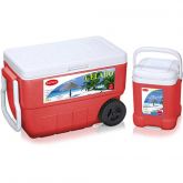 Cooler Gelado 50L e 15 L - Vermelho - Batiki